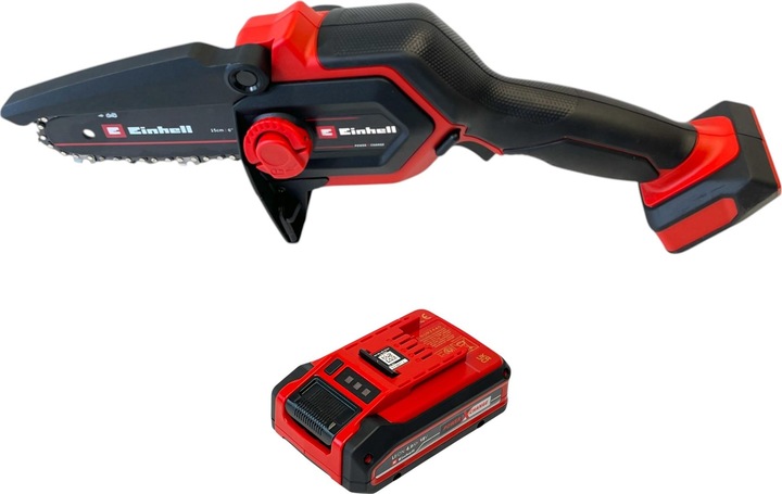 Einhell GE-PS 18/15 Li BL Akku Astkettensäge 18 V 15 cm Brushless + 1x Akku 4,0 Ah - ohne Ladegerät (Akku Kettensäge)