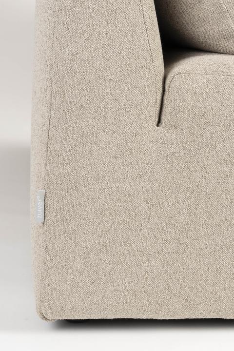 Produktbild Zuiver Prosper Sofa Left Cappuccino (Ecksofa)