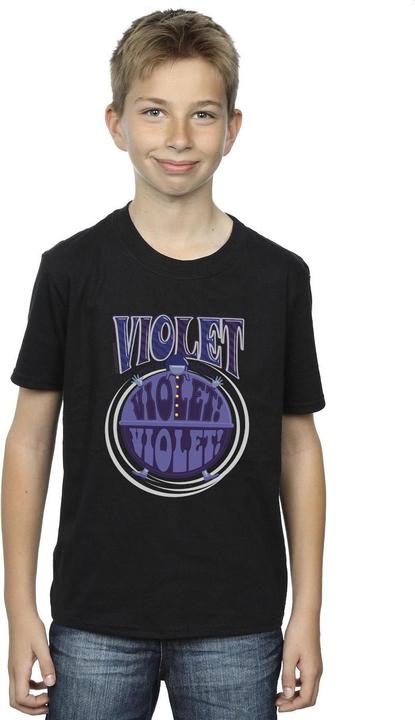 Produktbild Willy Wonka & the Chocolate Factory Violet Turning Violet TShirt Jungen (152, 158)