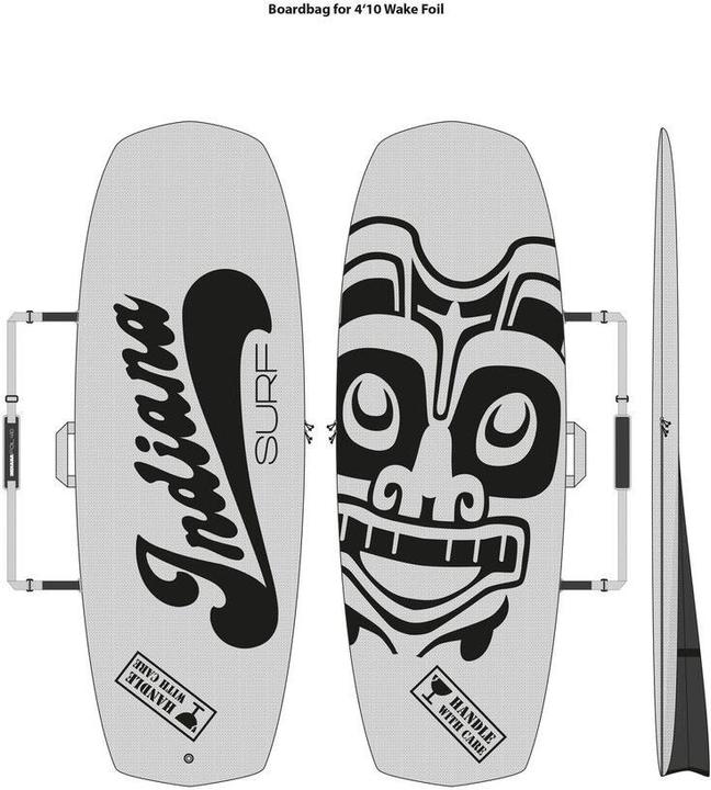 Actual product image Indiana Wake Foil Carbon (without foil) (147.30 cm)