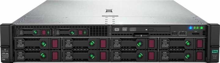 Produktbild HPE ProLiant DL380 Gen10 Intel Xeon Silver 4208 (Intel Xeon Silver 4208, 32 GB, Rack Server)