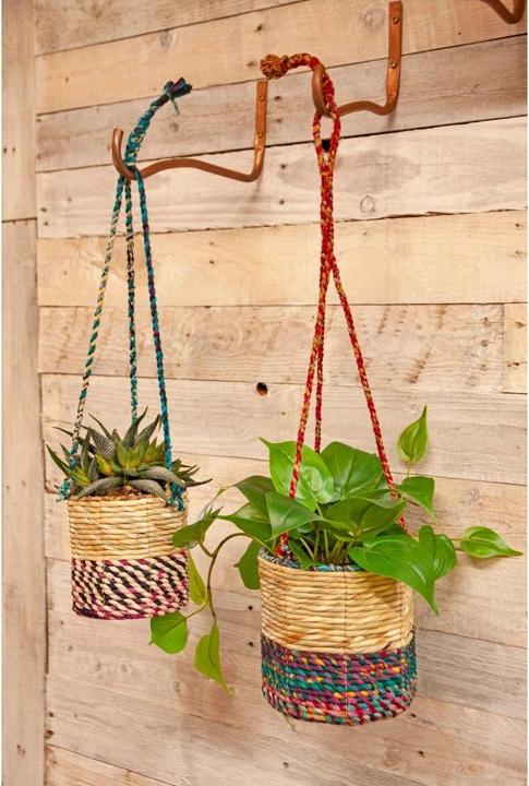 Produktbild Ambiance Technology Artisan Pflanzenkorb, klein assortiert, 12 x 12 cm (12 cm)