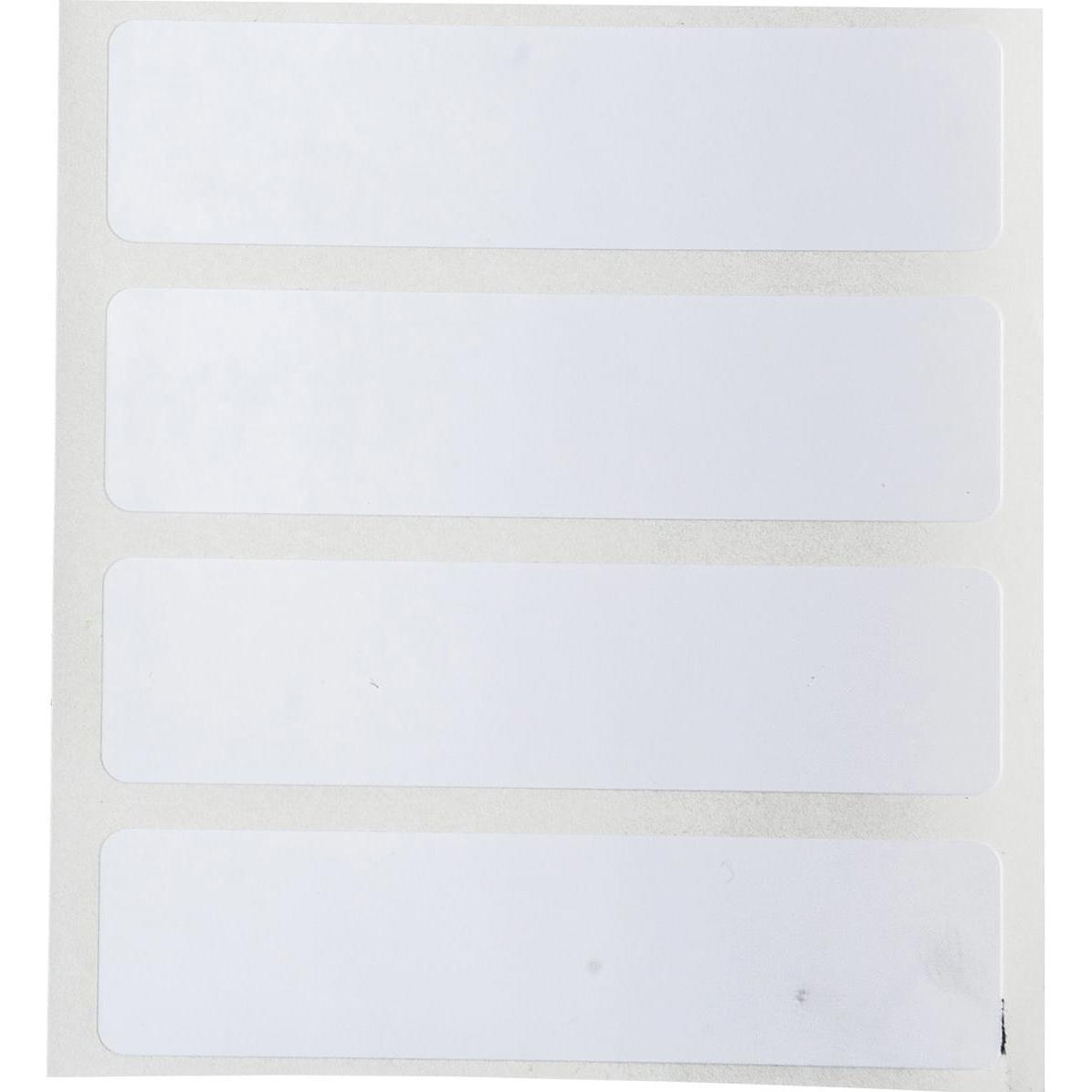 Thumbnail - Brady, Etiketten, THT-103-717-10, Spannungsableitendes Polyimid, Weiss, 25.40 x 6.35 mm, permanent (10000 E.)