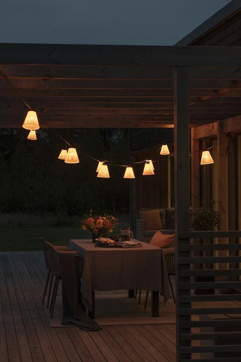Actual product image Konstsmide LED Beer Garden Chain 10 flg BasicSet (20 m)