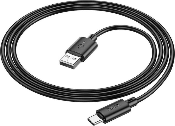 Produktbild Hoco USB-A to USB-C X88, 18W, 2A, 1m, schwarz (1 m, 18 W)