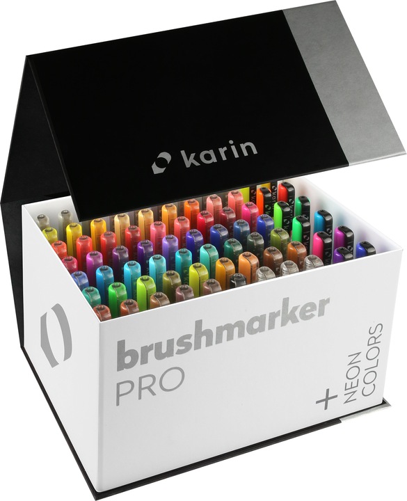 Immagine prodotto Karin Brush Marker Pro Mega Box (Multicolore, 72 x)