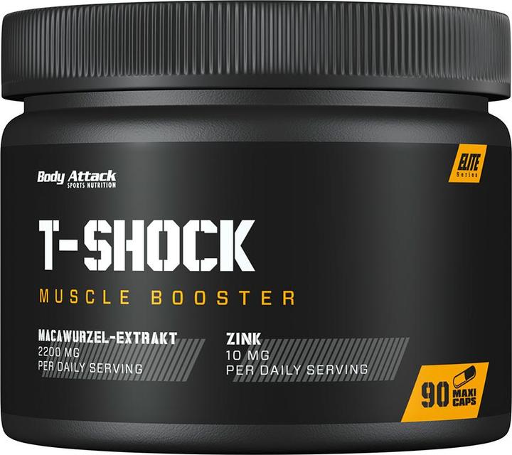 Actual product image Body Attack T-Shock (90 Caps) (90 Piece, Capsules)