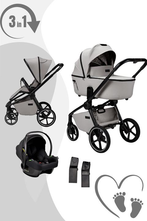 Actual product image Moon Resea 2.0 Komkinderwagen 3in1-Set mit Cosmo 2.0 (0 Months - 4 years)