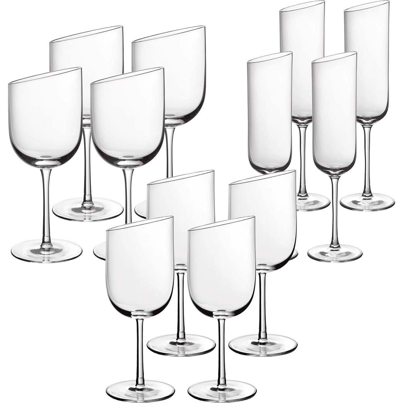 Villeroy & Boch Wein- und Sektgläser NewMoon, Weingläser, Transparent