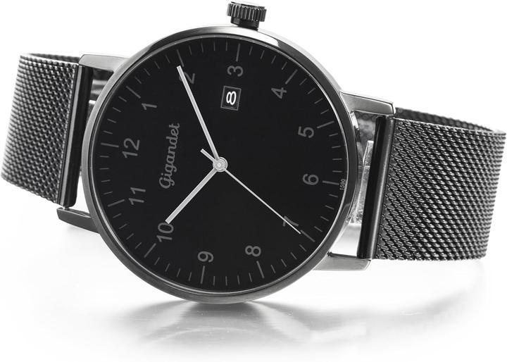 Produktbild Gigandet Elegantes analoges Herrenuhr mit wasserdichtem Edelstahlgehäuse und Mineralglas (Analoguhr)