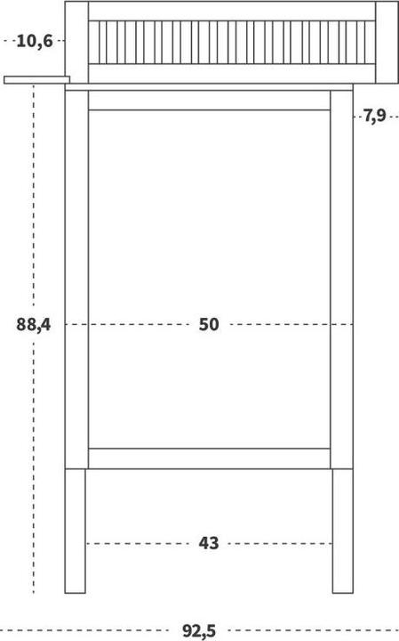 Image du produit Sebra Commode à langer Gris classique