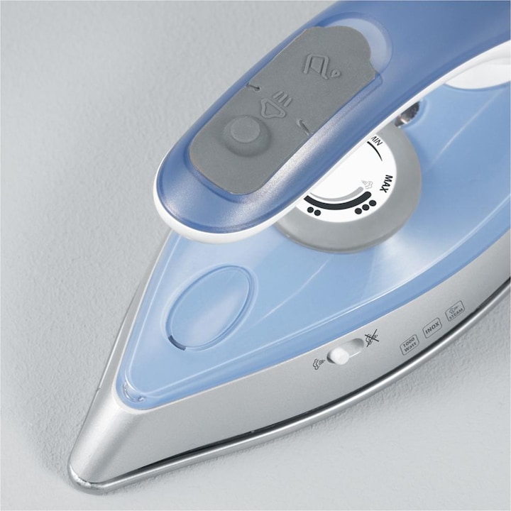 Actual product image Severin Travelling steam iron BA 3234 Silver (1000 W, 40 g/min)