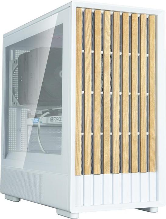 Produktbild Zalman P10 NAMU White Micro-ATX Mini Tower, 120 mm Fan x3 (mATX)