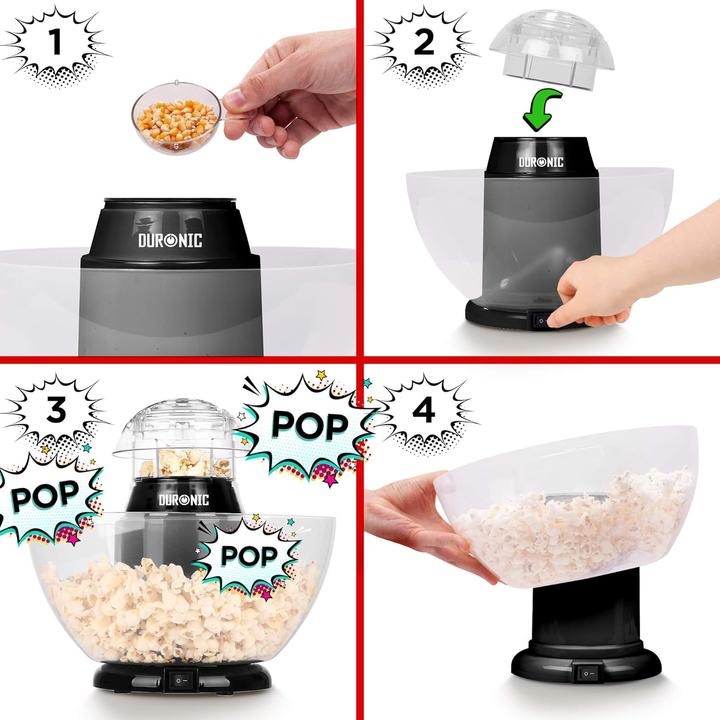 Image du produit Duronic POP50 BK Machine à pop-corn
