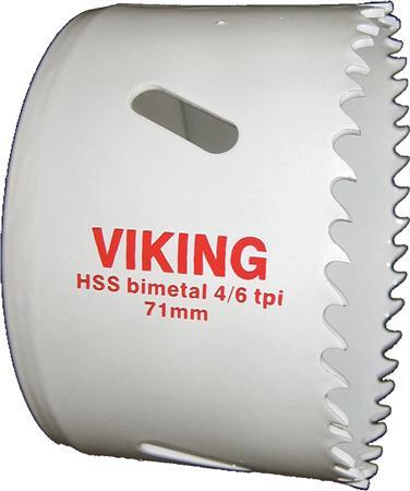 Helmuth A. Jensen VIKING Hulsav, leveres uden holder Skaeredybde 38mm Hul diameter 75mm