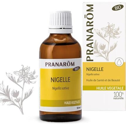 Image du produit Pranarom Pranarôm Huile végétale de Nigelle Bio Anti-âge de première pression à froid pour les graines de (Huile pour le corps, 50 ml)