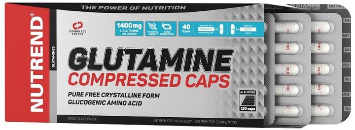 Actual product image Nutrend Glutamine Compressed Caps (120 pcs., Capsules)