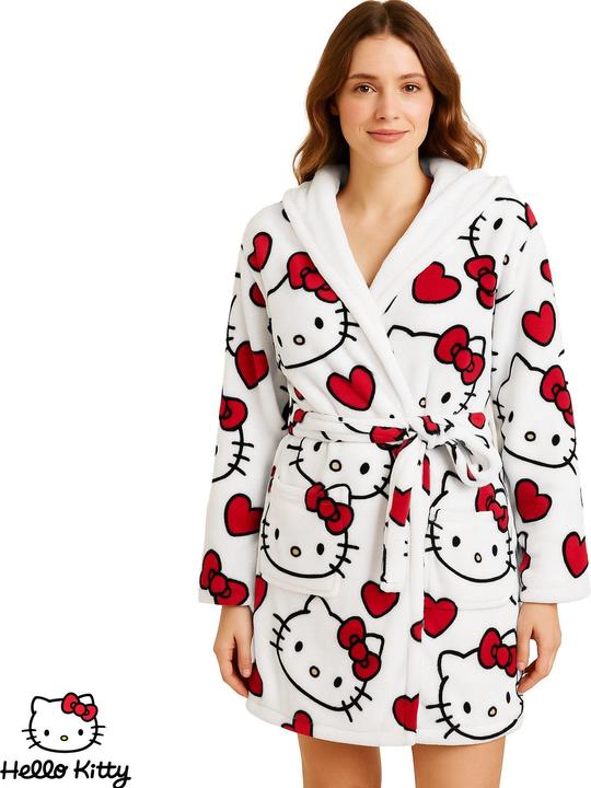 Produktbild Hello Kitty Morgenmantel Fleece (M)