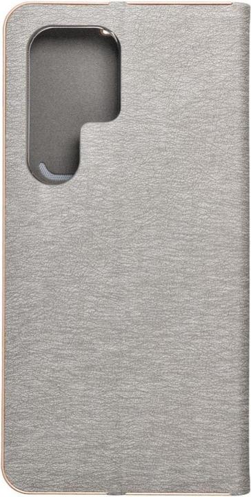 Produktbild OEM Book case LUNA Book Gold for SAMSUNG S24 Ultra silver (Samsung Galaxy S24 Ultra)