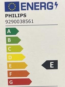 Label énergétique Philips Hue W 1100 A60 E27 2P EU (E27, 9.50 W, 1100 lm, 2 x, E)
