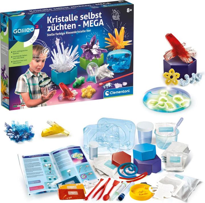 Image du produit Clementoni Faites pousser vos propres cristaux Mega