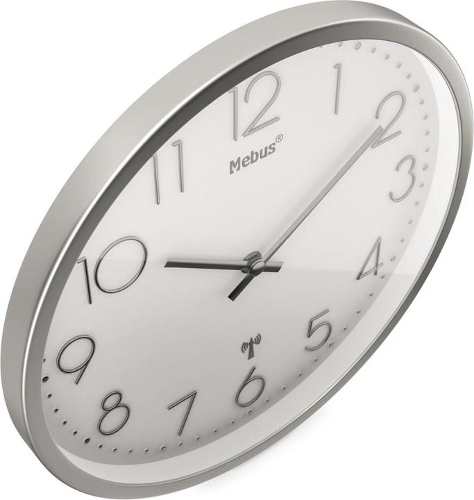 Actual product image Mebus Radio controlled wall clock (25 cm)