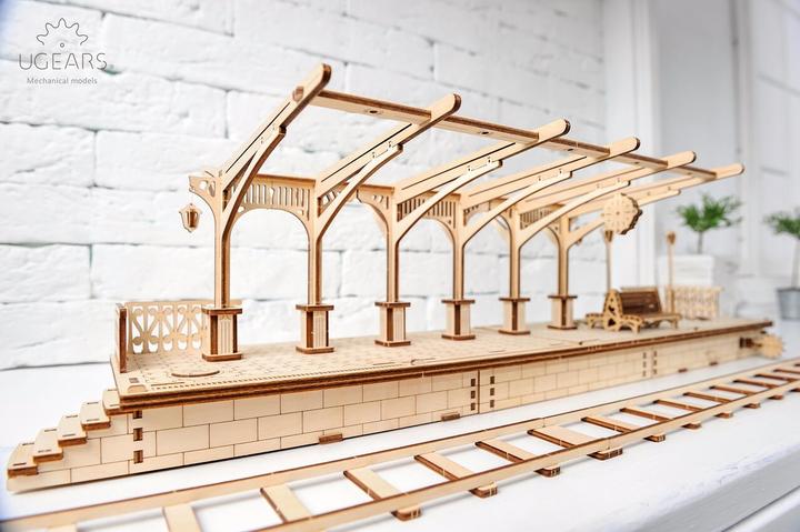 Image du produit Ugears Perron de gare 196 pièces