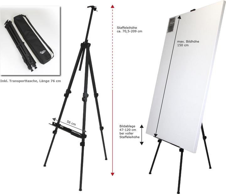 Actual product image Paintersisters RIO field easel