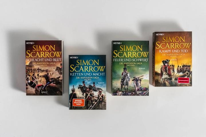Produktbild Schlacht und Blut - Die Napoleon-Saga 1 (Deutsch, Simon Scarrow, 2019)