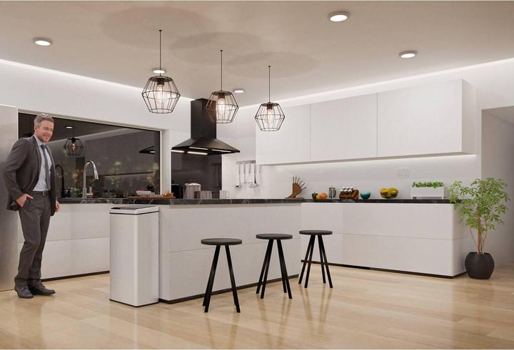 Actual product image Fromm & Starck Sensor Double Kitchen Bin - 80 L - rectangular (80 l)