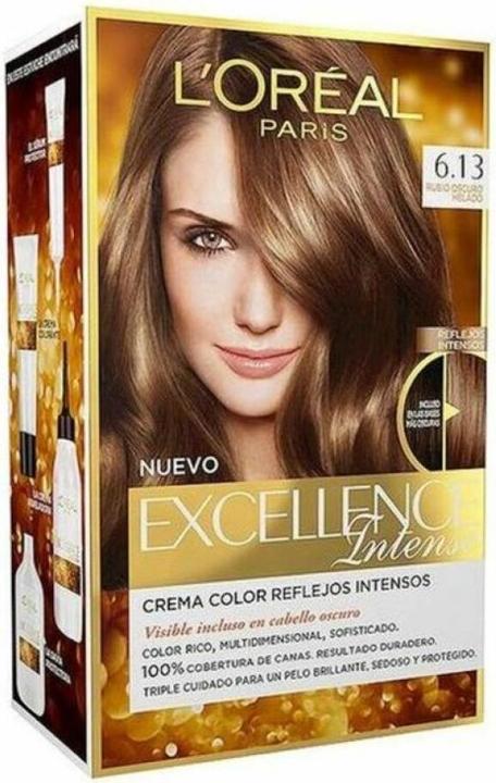 Image du produit L'Oréal Paris EXCELLENCE INTENSE encre #6,13-rubio oscuro helado