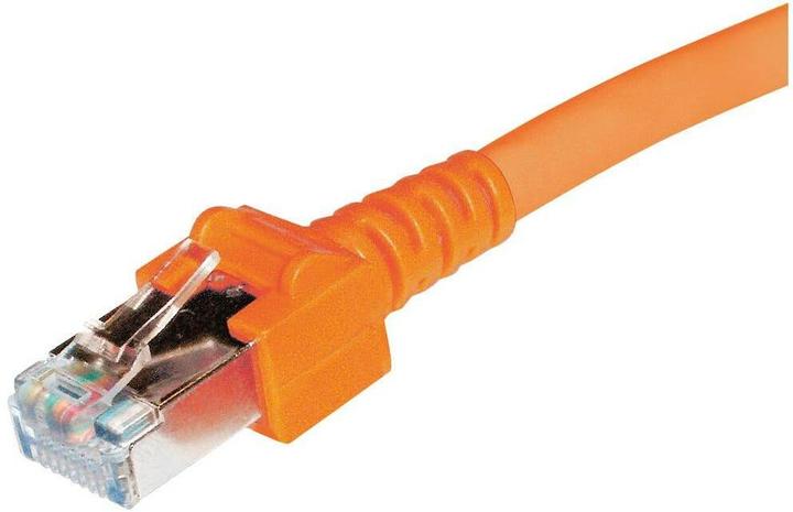 Actual product image Dätwyler Patch cord Cat 5e, S/UTP, 0.5 m, Orange (S/UTP, CAT5e, 0.50 m)