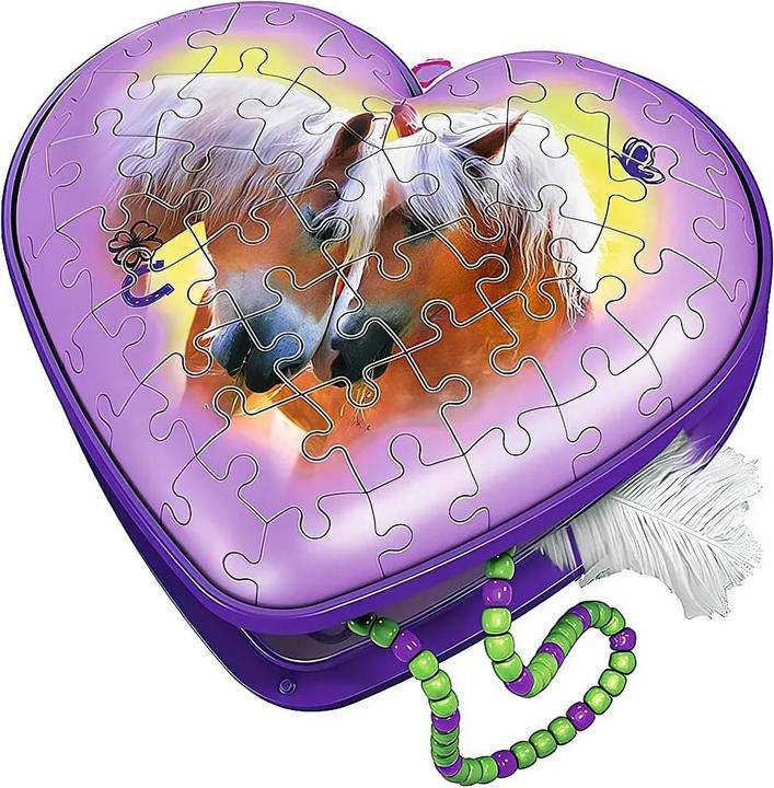 Immagine prodotto Ravensburger Cavalli Heart box (54 pezzi)
