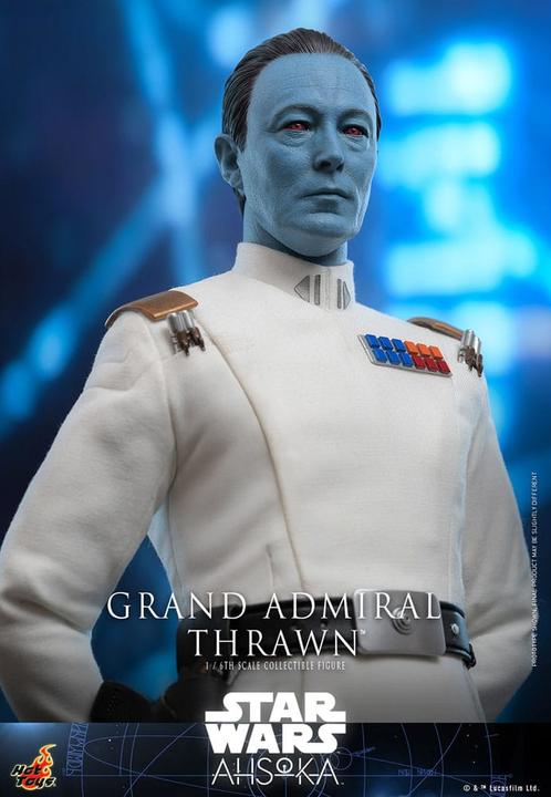 Actual product image Hot Toys Star Wars: Ahsoka Action Figure 1/6 Grand Admiral Thrawn 32 cm