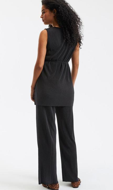 Actual product image La Redoute Collections Wide maternity trousers with a high waistband (32)