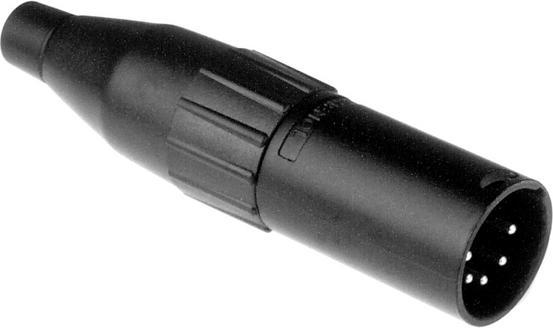 Produktbild Amphenol XLR-Steckverbinder, Stecker, Gerade, Kabelhalterung, Pole - 5