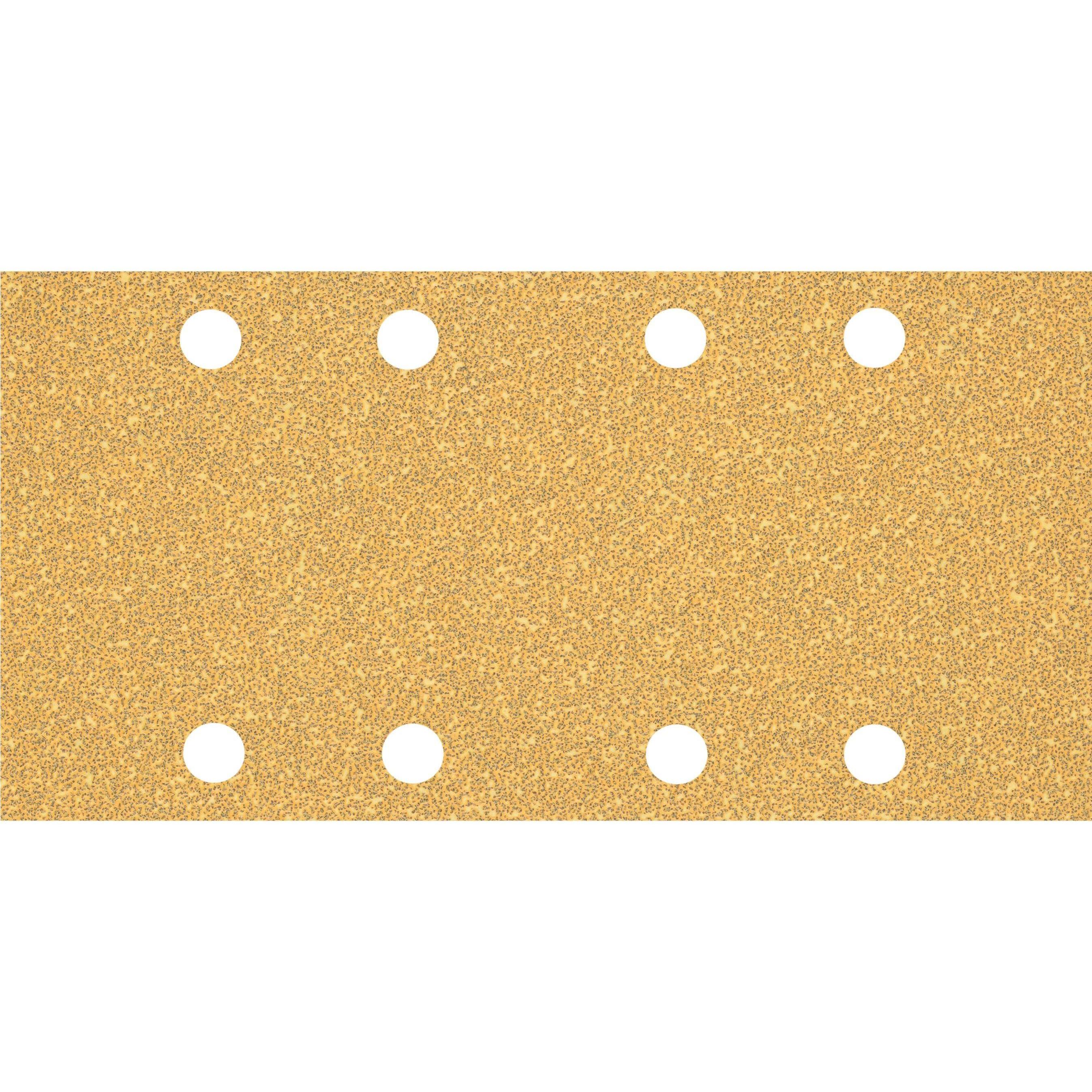 Bosch Professional Zubehör, Schleifmittel, EXPERT C470 Schleifpapier mit 8 Löchern für Schwingschleifer, 93 x 186 mm, G ...
