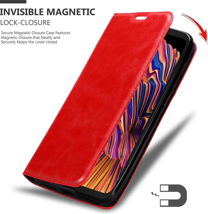 Productafbeelding Cadorabo Boek Invis. Magnetisch deksel (Samsung Galaxy Xcover Pro)