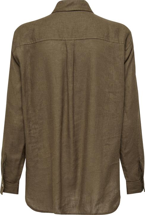 Immagine prodotto Only Camicia a tinta unita in misto lino (S)