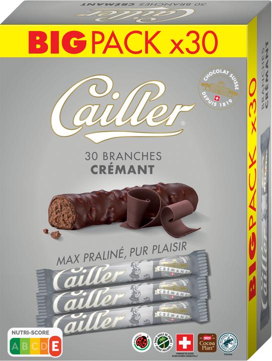 Produktbild Cailler Branches Schokoladenriegel Crémant S (690 g)