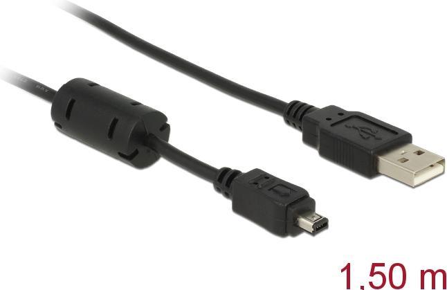 Produktbild Delock Mini USB B – USB A (1.50 m, USB 2.0)