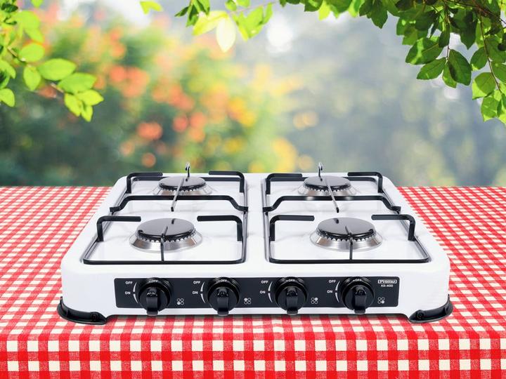 Actual product image Promis KG400 four-burner gas hob