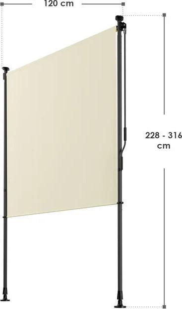 Image du produit Juskys Barbade (1.20 m)