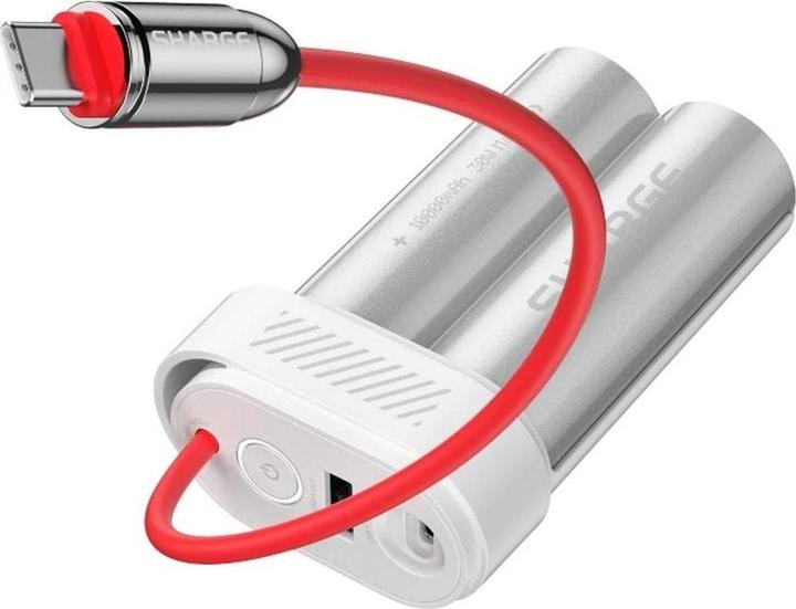 Actual product image Sharge Pouch Mini WHI (10000 mAh, 30 W, 35.57 Wh)