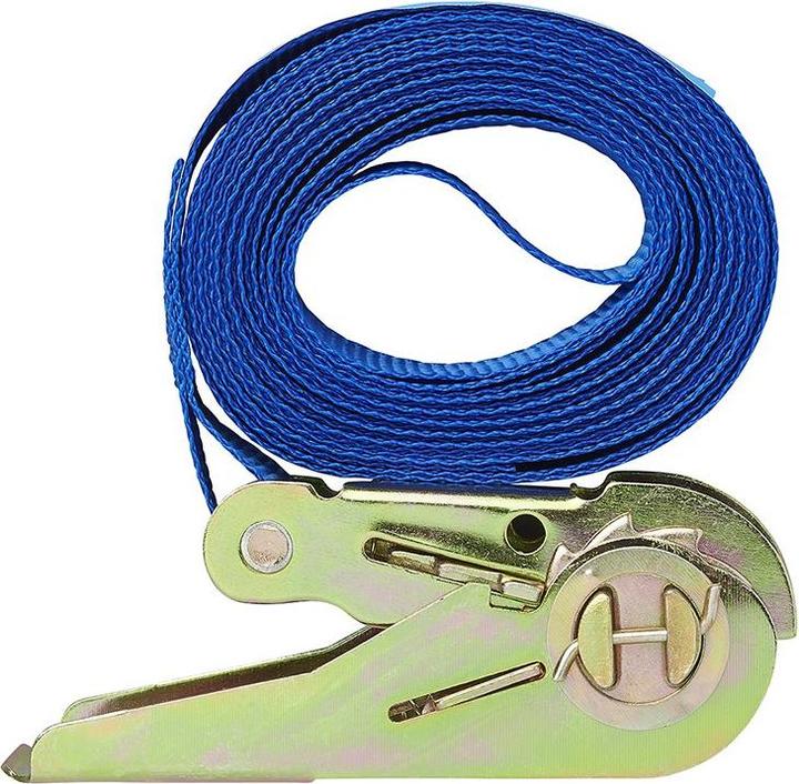 Produktbild ProPlus Spanngurt blau mit Ratsche 3,5 Meter