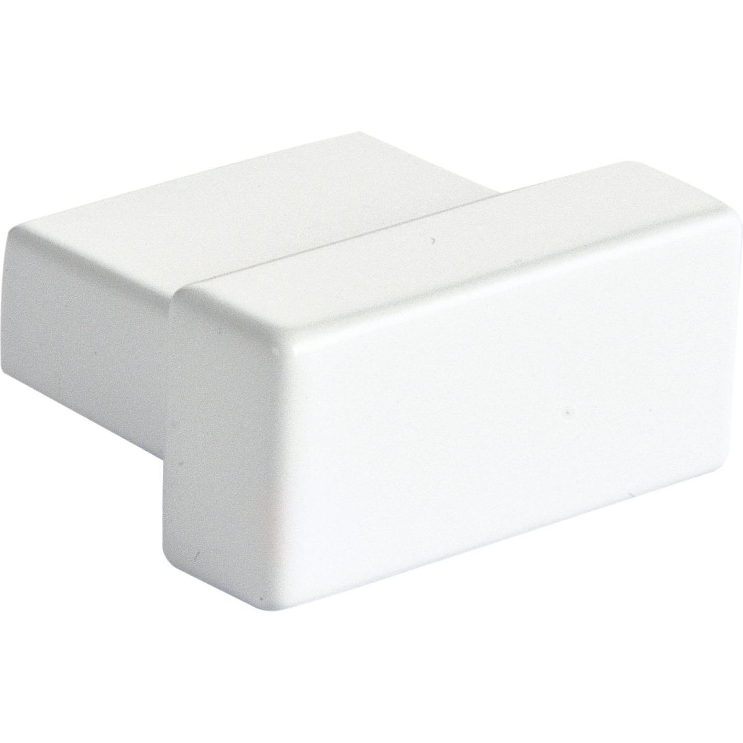 Siro, Möbelgriff, Knopf Möbelknopf Möbelgriff Fisolo B 29mm T 24mm ZN weiss glänzend