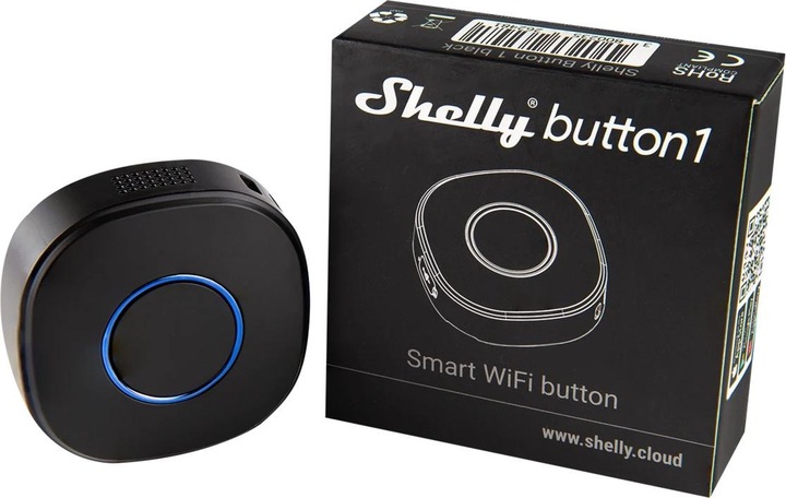 Actual product image Shelly Blu Button 1 Black