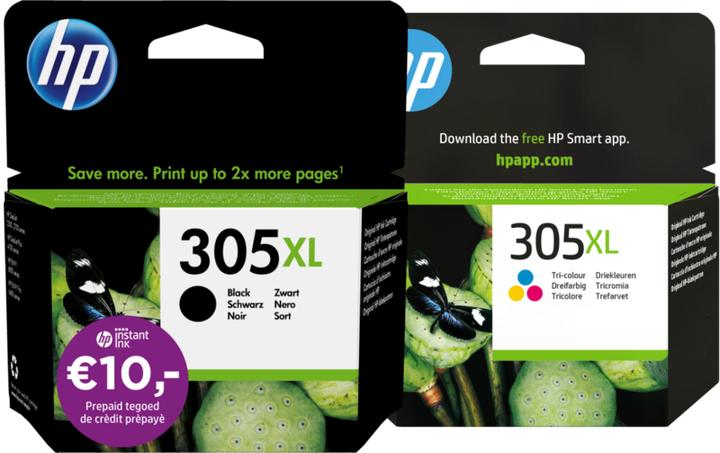 HP 305XL (M, C, Y, BK)