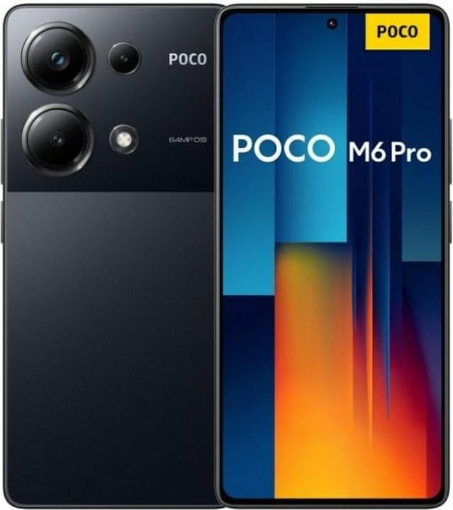 Produktbild Xiaomi Poco M6 Pro (256 GB, Schwarz, 6.67", Dual SIM, 4G)