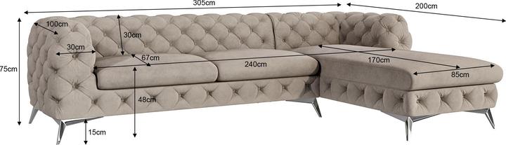 Produktbild Ropez Chelsea (Ecksofa)